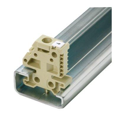 EWK 1, Endwinkel, beige, TS 32, V-0, Wemid, Breite: 9 mm, 100 °C