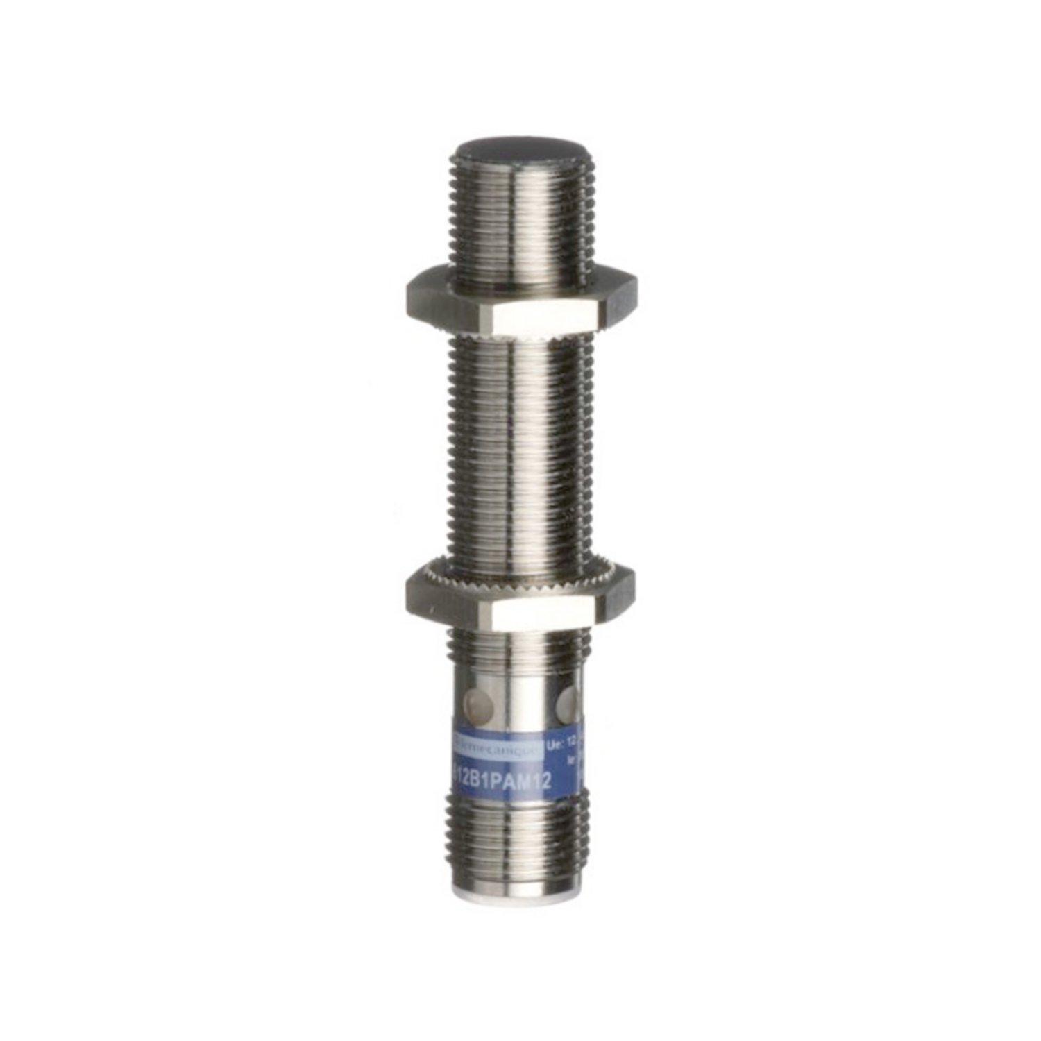 XS612B1PAM12, XS6-Indu. Näher.sch. M12, L62mm, Messing, Sn 4mm, 12-48 V DC, M12