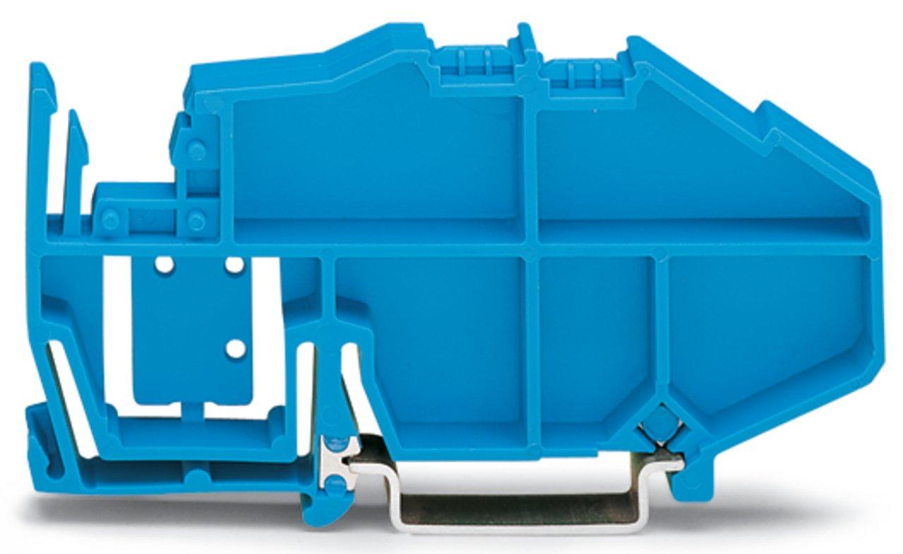 777-305, Sammelschienenträger 8 mm dick blau