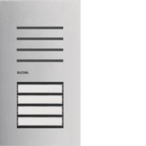 REQ004Y, Türstation Audio 4/1 2Draht Edelstahl matt ONE für Türsprechanlagen