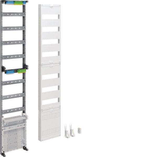 ZU59VT7APZ2, Verteilerfeld, univers Z, Höhe 1350mm, 7-reihig, 1-feldig, mit APZ unten