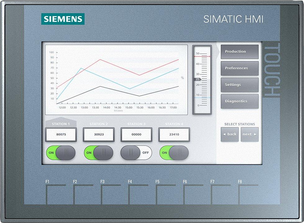 6AV2123-2GA03-0AX0, SIMATIC HMI KTP700 Basic color DP