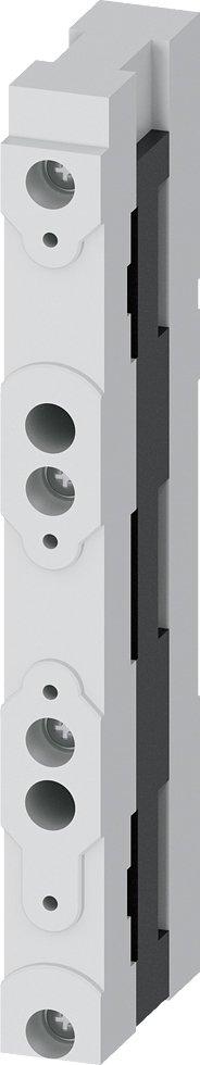 8GK9711-0KK03, ALPHA 400/630 DIN Sammelschienenhalter, 3-polig Mittenabstand 60mm