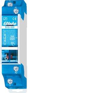 S12-100-12V, Stromstoßschalter 12V. 1 Schließer 16A/250V AC