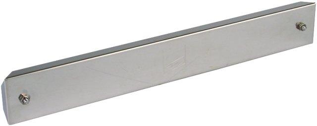 AD PAS 10AP V2A, Abdeckung f. PA-Schiene Niro m. 10 Anschlüssen