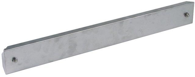 AD PAS 12AP V2A, Abdeckung f. PA-Schiene Niro m. 12 Anschlüssen