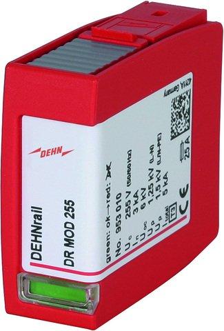 DR MOD 255, Überspannungsableiter Typ 3 Schutzmodul 2-polig 255V  für DEHNrail M