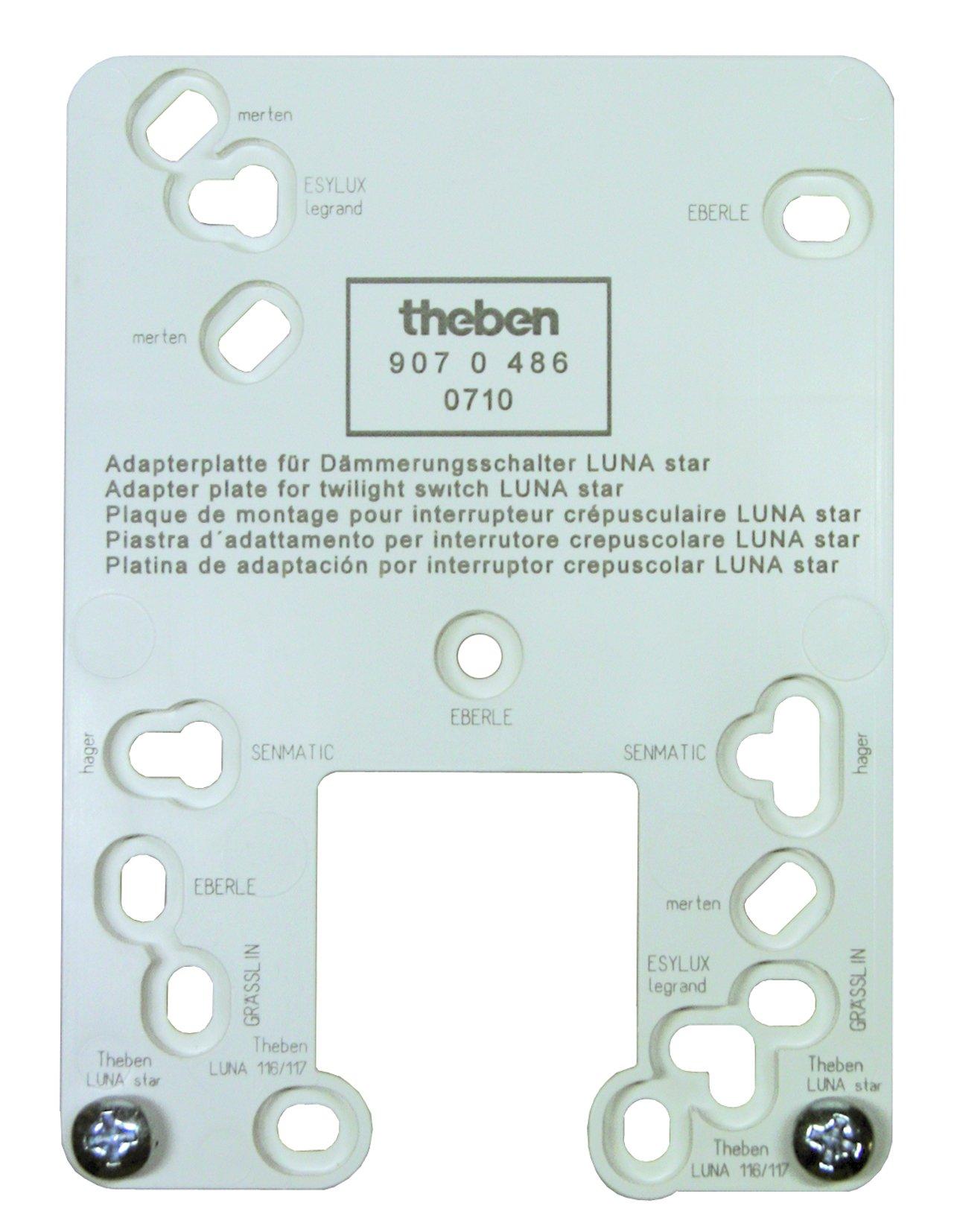 Adapterplatte LUNA star, Adapterplatte für LUNA star