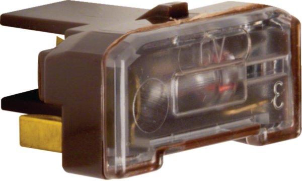 1676, Glühaggregat mit N-Klemme Modul braun