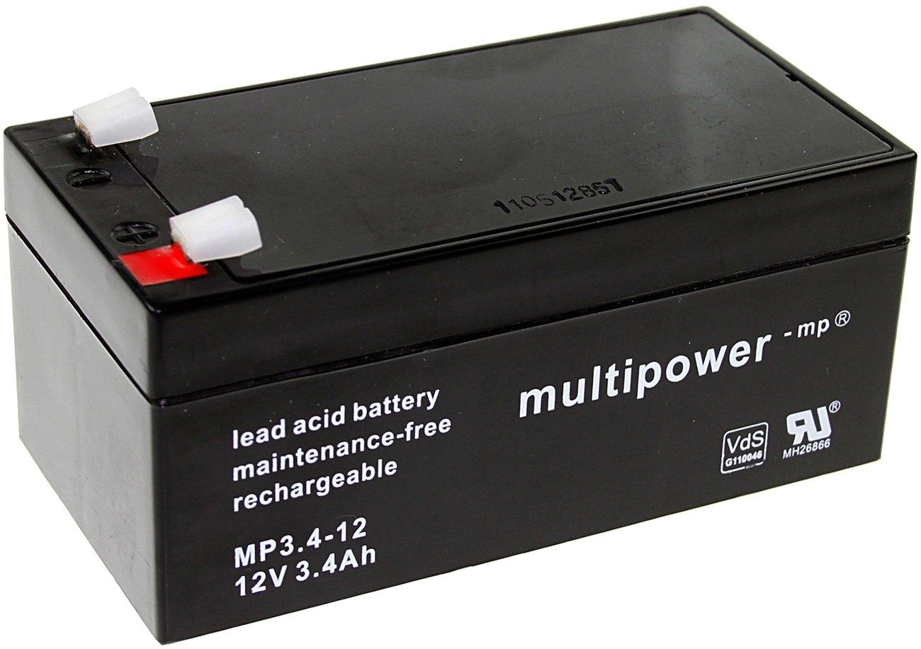 MP3,4-12, Bleiakku 12V 3,4Ah MP3,4-12