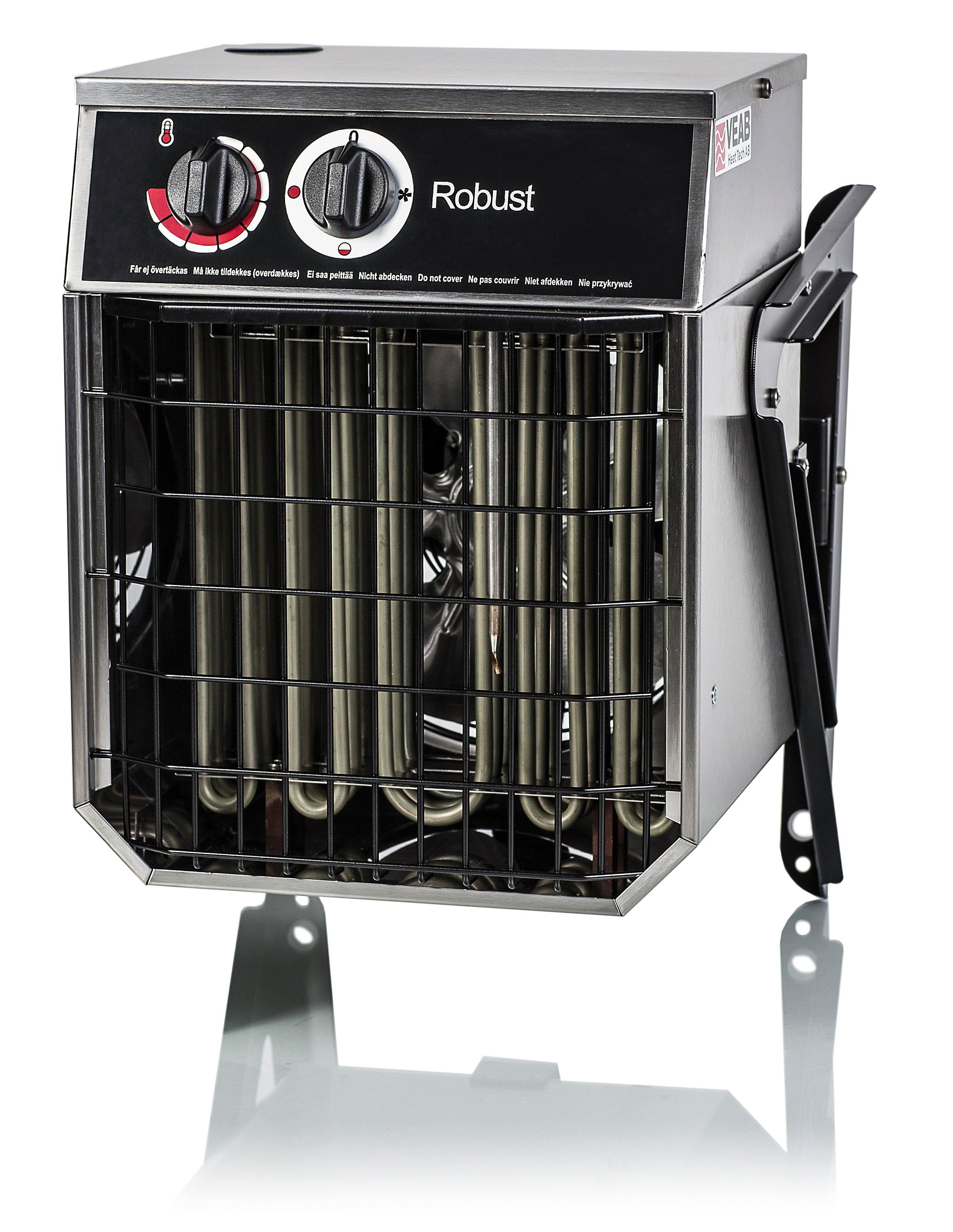 Robust V3R, Elektrische Heizlüfter für harte Arbeitsbedingungen