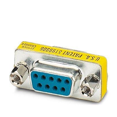 VS-09-GC-BU/BU, Steckverbinder, D-SUB-Gender-Changer