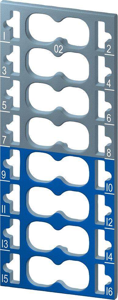 6ES7193-6CP02-2MA0, SIMATIC ET 200SP Farbkennzeichnungsschilder CC02 VPE 10
