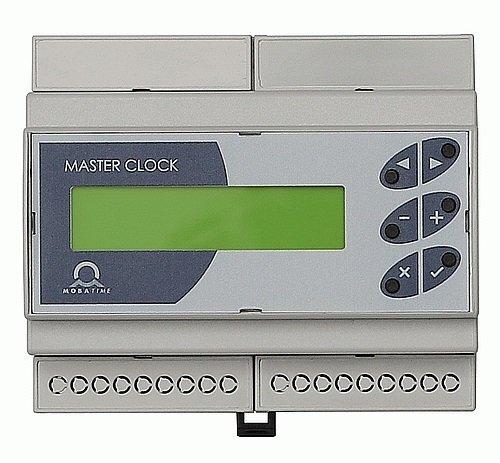 B023 1224 9760, Mini-Computer-Hauptuhr MHU 60, Hauptuhr im Kombigehäuse für Wand- und Hutschienenmontage