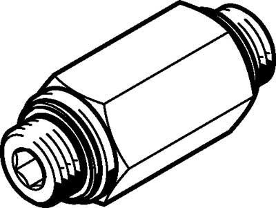 H-1/4-B, H-1/4-B Rückschlagventil