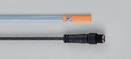 MKT3028BBPKG/G/WFI/0,3M/ZH/ASR, Zylindersensor mit GMR-Zelle, 25 x 5 x 6,5 mm, Ansprechempfindlichkeit 2,8 mT, Verpolungsschutz ja, Kurzschlussschutz ja, Überlastfest ja, Schließer,