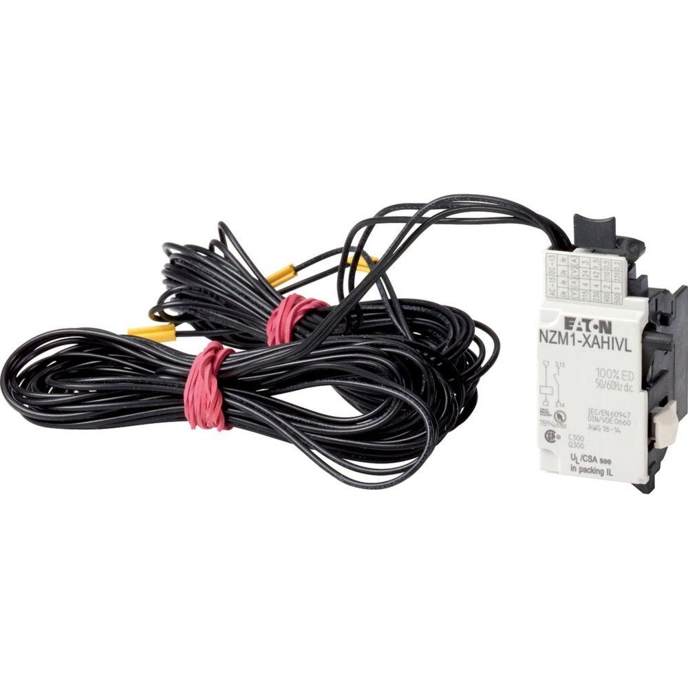 NZM1-XAHIVL24AC/DC, Arbeitsstromauslöser, 24 V AC/DC, +1 Frühschließer