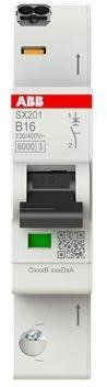 SX201-B16, Sicherungsautomat Flexline B-Char., 6kA, 16A, 1P FlexLine Push-in Technologie