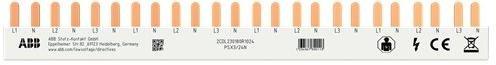 PSX3/24N, Phasenschiene FlexLine 3P+N, 24Pins, 12 TE, 10qmm L1-N-L2-N-L3-N-L1-…