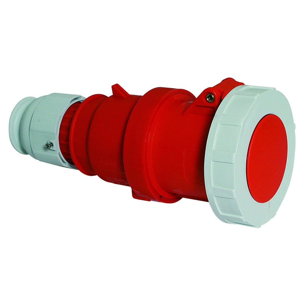 3124/CEE-Kupplung 63A400V6h5pIP67, Kupplung TE 63A 5p 400V 6h, IP67