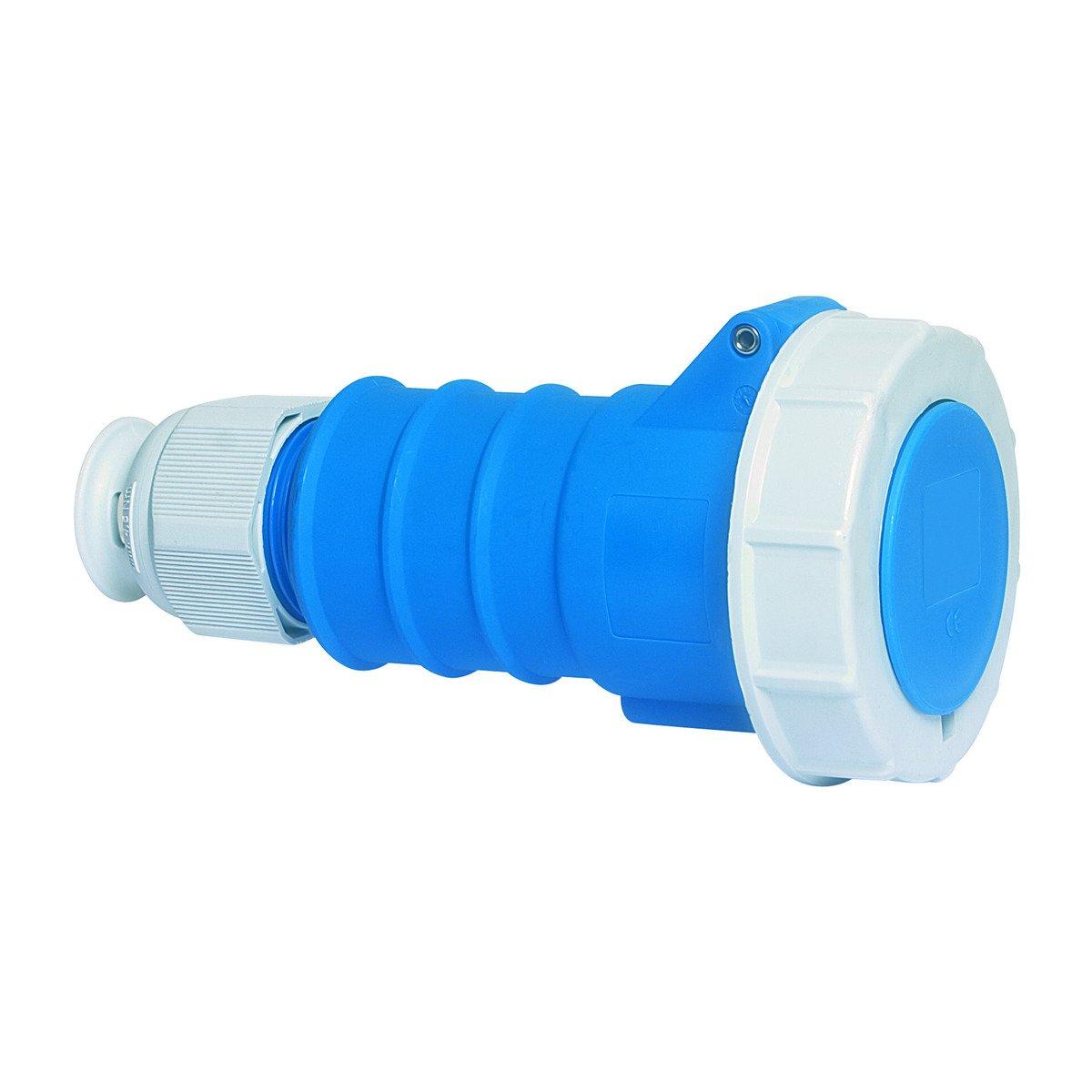 31240/CEE-Kupplung 16A230V6h3pIP67, Kupplung QUICK-CONNECT TE 16A 3p 230V 6h, IP67