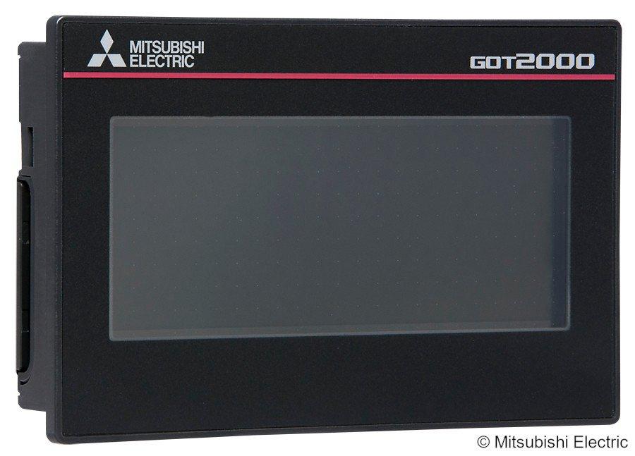 GT2103-PMBDS, GOT2000;3,8TFT;DC;320x128;32 Graustufen;RS-422/485;RS-232;USB;Schwarz