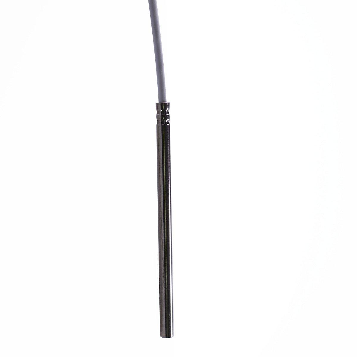 902830/10-370-1011-2-6-100-11-2500/317,, Widerstandsthermometer, 2,5m PTFE-Leitung, 1xPt100 vl, 6x100mm, -50..+150°C