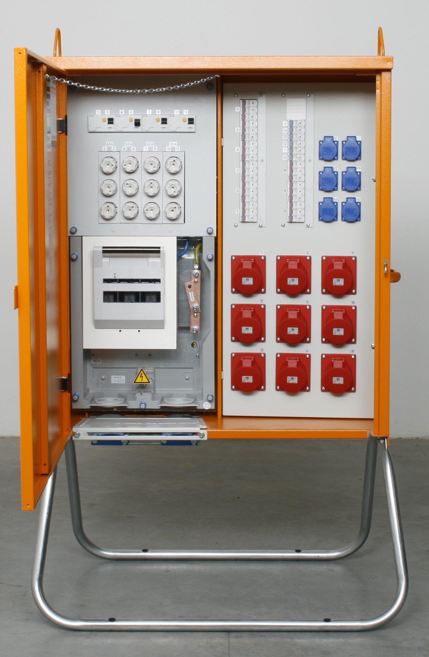 M-VEV 160/222-6/V4/X, Verteilerschrank 111 kVA, RCD TypB