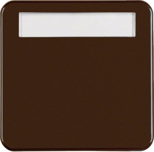 162901, Wippe mit Schriftleiste WG-UP IP44 braun