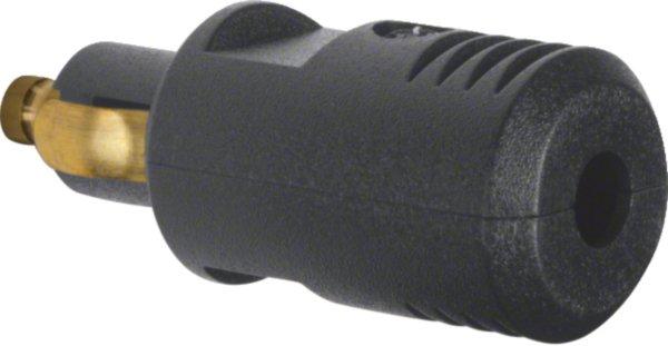 4637, KFZ-Stecker, ITG, 12V, schwarz matt