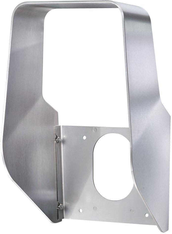 Schutzdach AMTRON® f. Edelstahlsäule, Schutzdach AMTRON® f. Edelstahlsäule