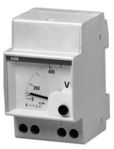 VLM 1/500, VLM1-500 Voltmeter analog Direktmessung,0-500VAC
