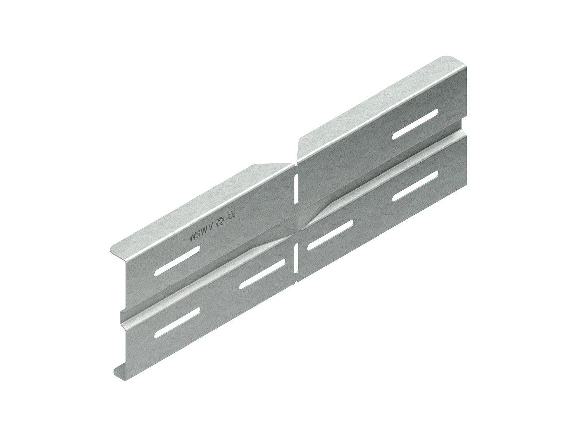 WSWV 150, Winkelverbinder, horizontal, 151,5x500 mm, Stahl, bandverzinkt DIN EN 10346, inkl. Zubehör