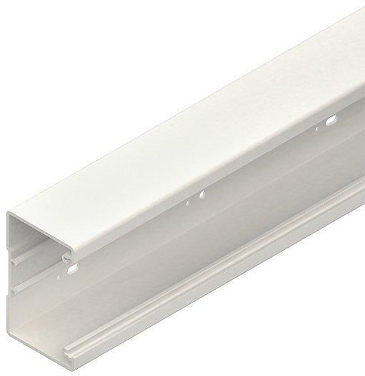 HBU651308.3, Gerätekanalunterteil, 133x66x2000 mm, reinweiß