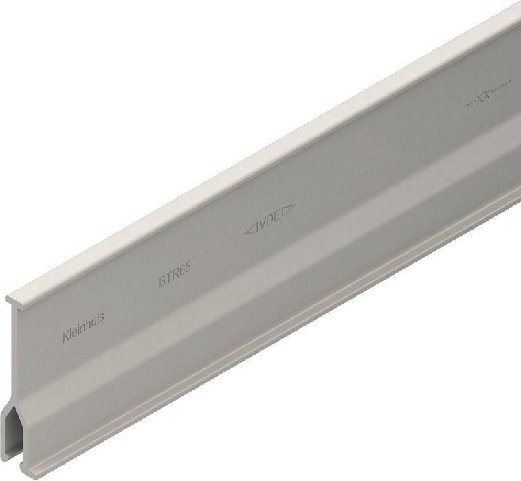 HBTR65, Trennwand, 49x2000 mm, steckbar, grau