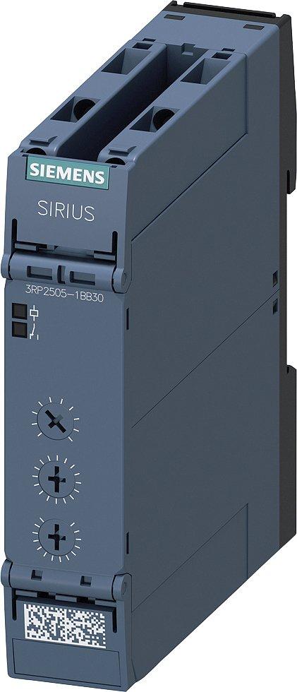 3RP2505-1BB30, Zeitrelais, 2W, 27 Funktionen, 7 Zeitbereiche (0,05s-100h)