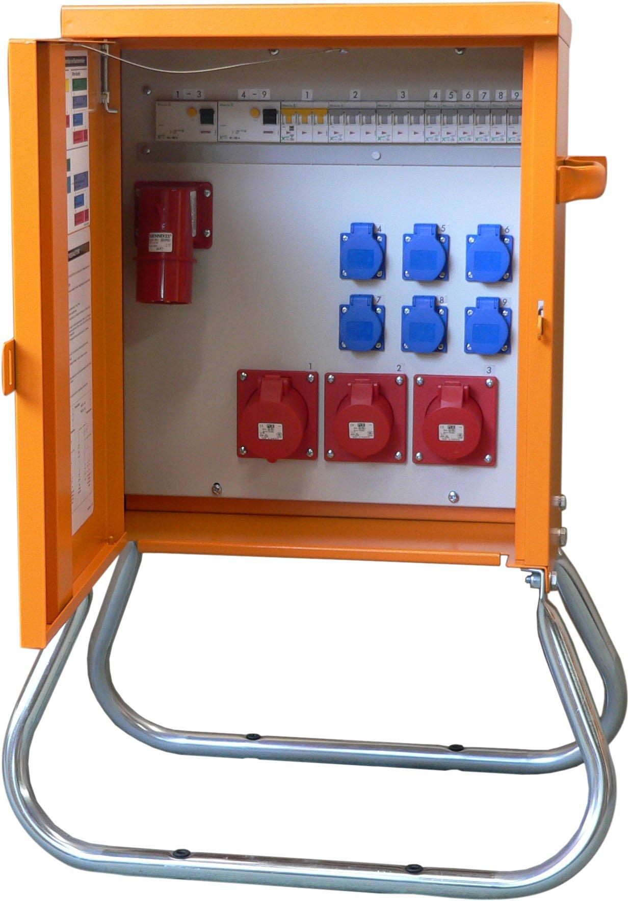 M-EV 63/22-6/G/E/X, Endverteilerschrank 44 kVA, RCD TypB