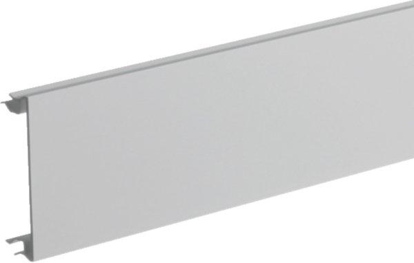 BR08027035, Brüstungskanal-Oberteil aus PVC zu BR mit Oberteilbreite 80 mm lichtgrau