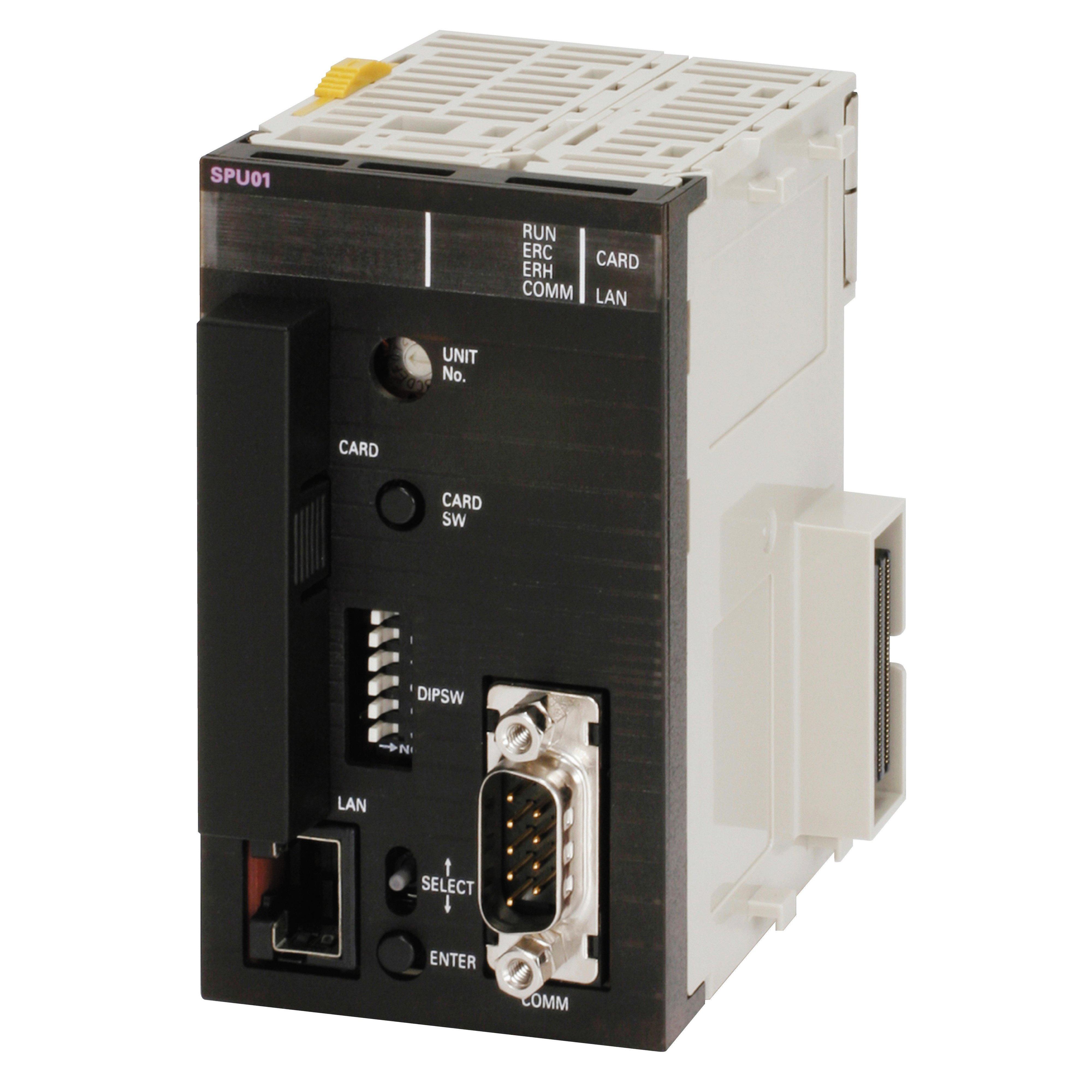 CJ1W-SPU01-V2, Datenspeicherungsbaugruppe mit CF-Kartensteckplatz, Ethernet 10/100BaseT
