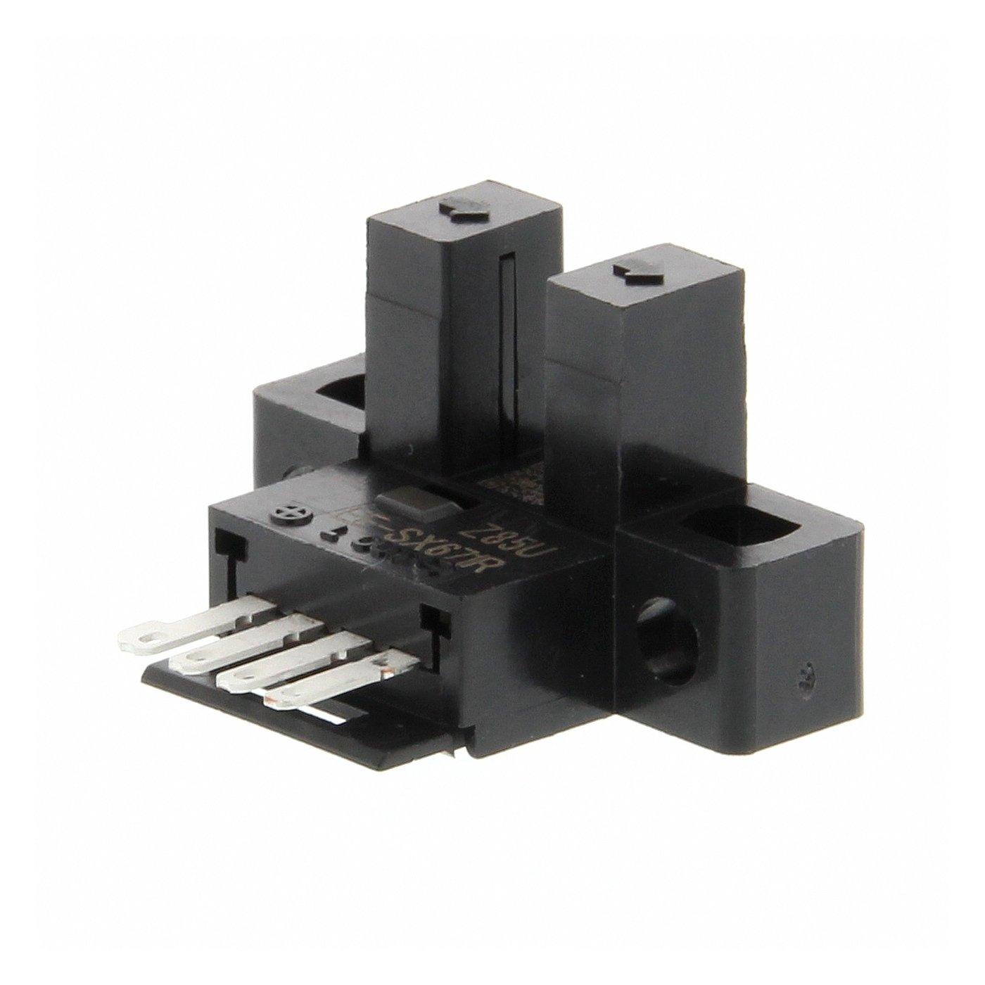 EE-SX671A, Optischer Mikrosensor, Steckplatz, L-Form, L-Ein/D-Ein wählbar, NPN, Steckverbinder