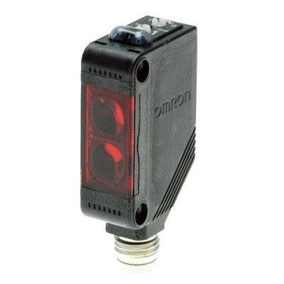 E3Z-L66, Fotoschalter, Reflexionslichttaster, Tastweite 60 to 120mm, PBT-Gehäuse, quader 20x11x31mm, rot 680nm, 1ms, 10 to 30VDC, NPN, LON/DON, Stecker M8 4pol