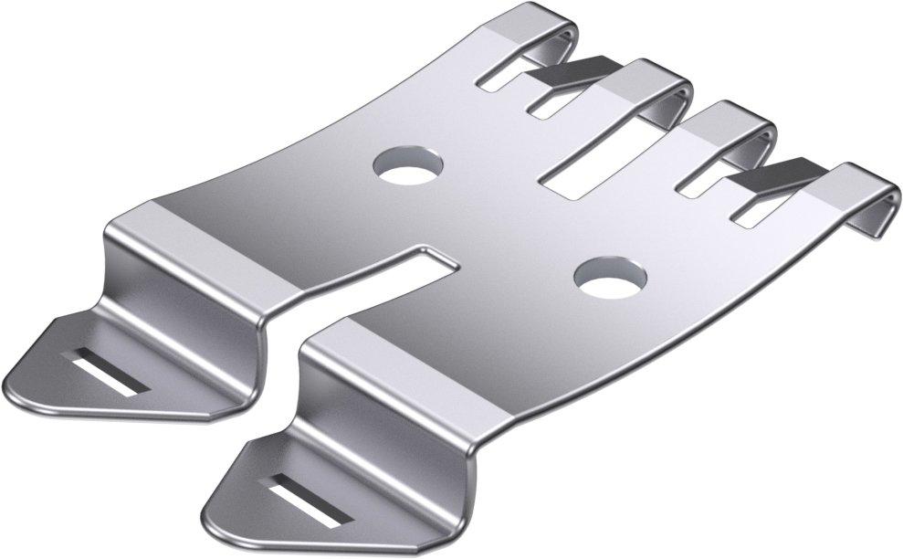 1030-026D, mit Schnappfuß doppelt M5; VE = 25 St.; Preis per VE