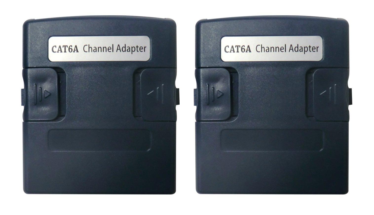 WX_AD_6ACH2, RJ45 Channel-Messadapter - Klasse EA/Kat. 6A (1 Paar)
