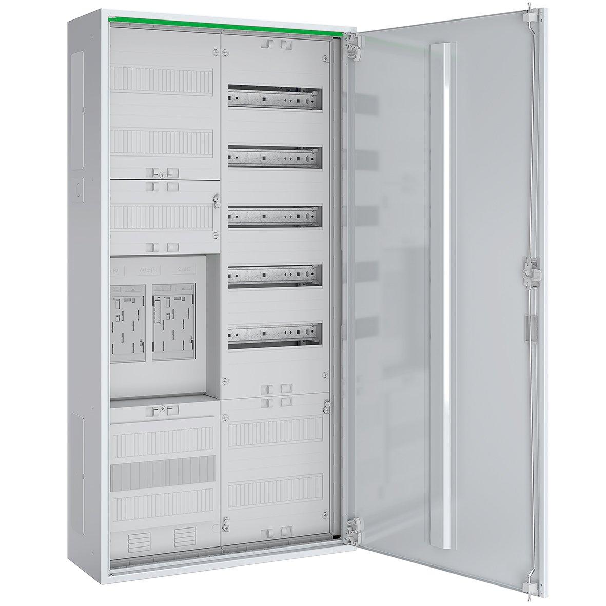 ABNRS207E0012, Zählerschrank eHZ 2Z 1V 1APZ HLAK IP44 SKII 5-polig BxHxT: 550x1100x210mm