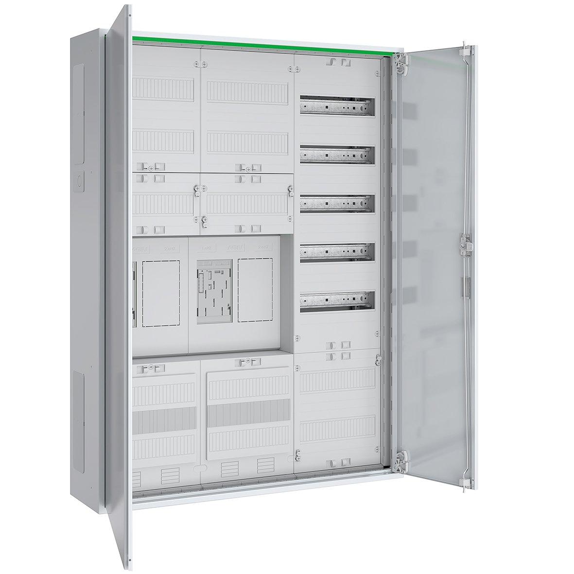ABNRS307E0012, Zählerschrank eHZ 2Z 2R 1V 1APZ HLAK IP44 SKII 5-polig BxHxT: 800x1100x210mm
