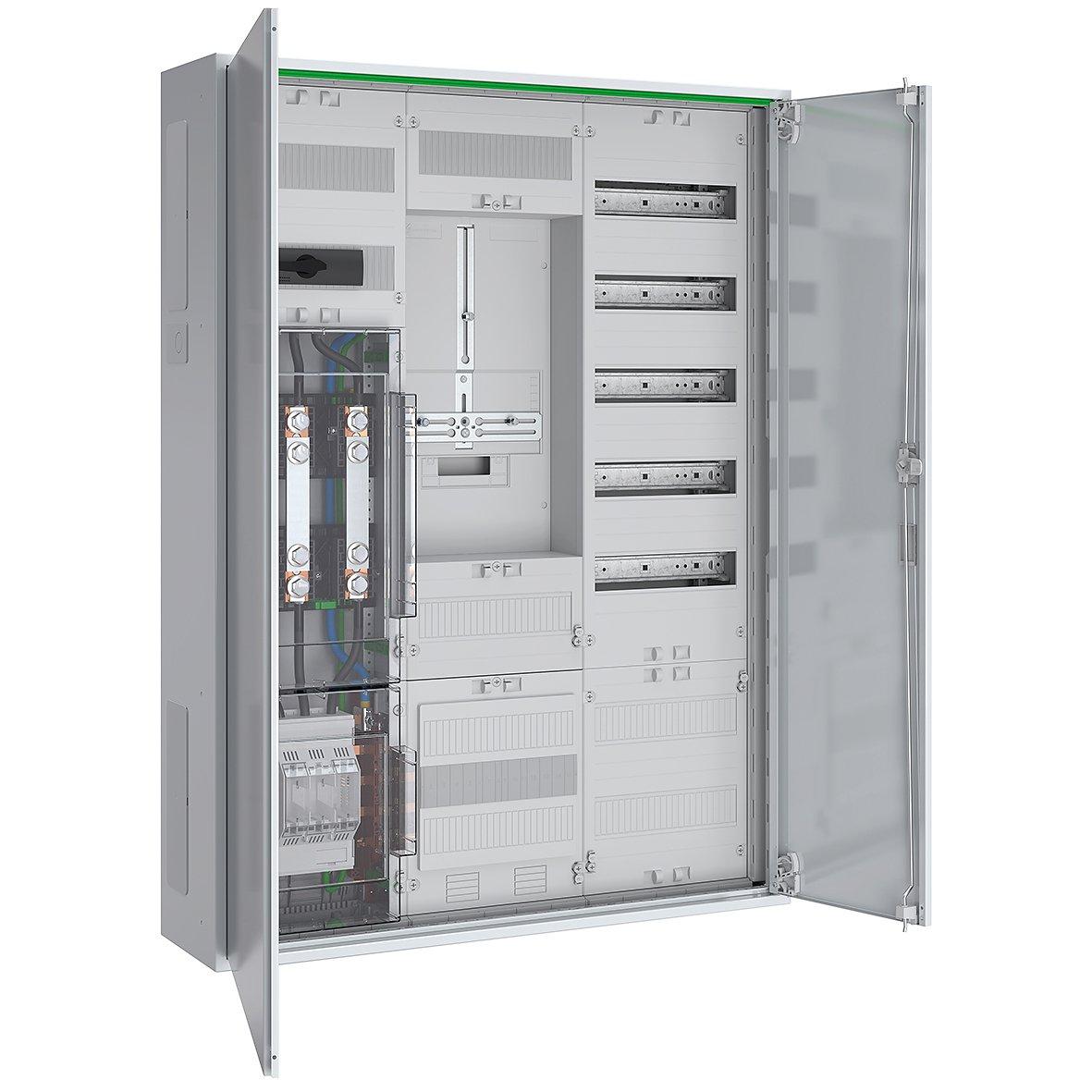 ABNRS307X0001, Wandlerschrank 100A TAB FNN Standard 5-polig, Zu=NH00, AB=LA 125A