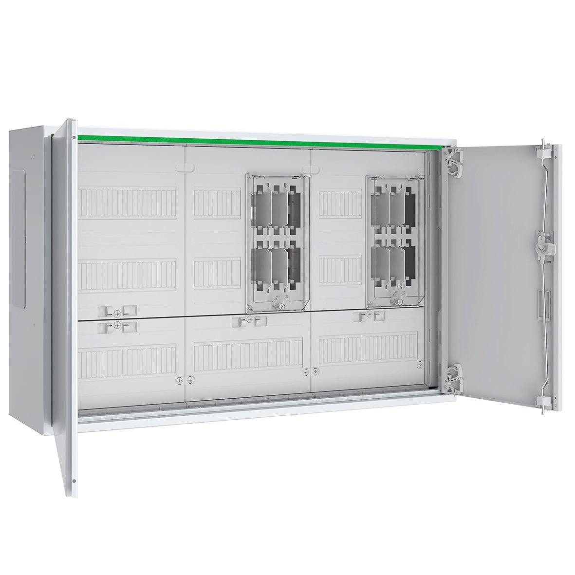 ABNRS303F12, Einspeisegehäuse mit SaS 5-polig, 2xNH00 3-polig BxHxT: 800x500x210mm