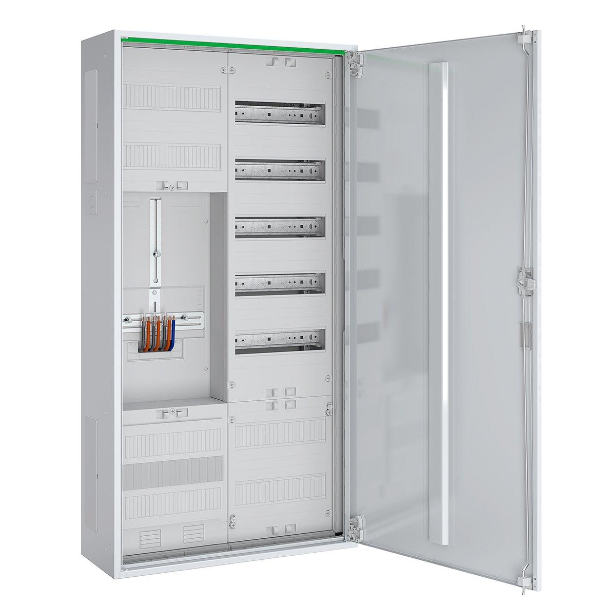 ABNRS207Z0011, Zählerschrank 3Pkt 1Z 1V 1APZ HLAK IP44 SKII 5-polig BxHxT: 550x1100x210mm