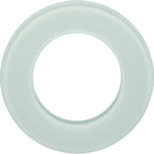 109109, Glasrahmen 1fach Serie Glas polarweiß