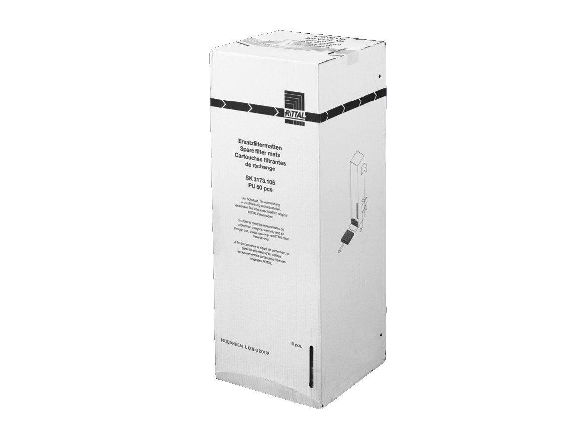 SK 3173.105, Ersatzfiltermatte 50St. für SK 3243-45, Ausfilterung ab 10 My, Filterklasse G3, Preis per VPE, VPE = 50 Stück